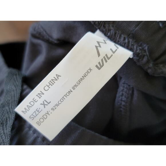 Willit Women's Shorts W/ Pockets - Black - Sz: XL - Picture 3 of 4